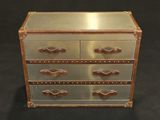an image of a chest of drawers on a black background