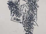 une image représentant un dessin en noir et blanc d'une feuille de papier