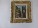 a picture of a painting hanging on the wall