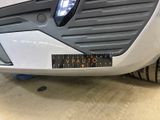 a close up of the front bumper of a car