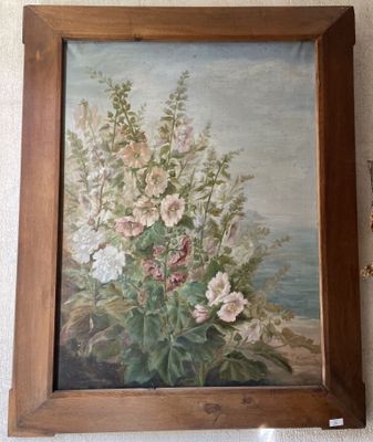 une photo d'un tableau accroché au mur