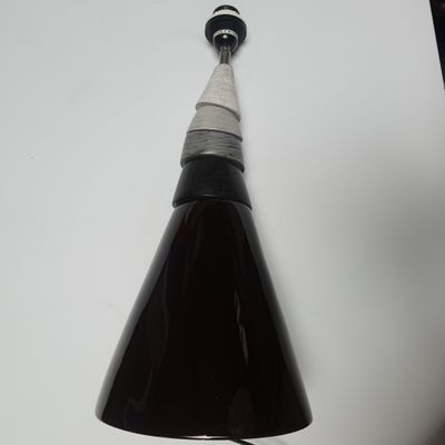 François CHATAIN (XX-XXI) Lampe conique à éléments superposé…