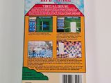 the back cover of a book with a picture of a house on it