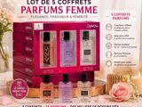 lot de 5 coffrets de parfums pour femme