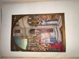a picture of a painting on the wall of a church