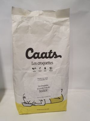 Lot de 3 - CAATS - Croquettes pour chat - Poulet frais sans …