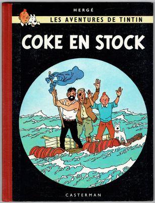 une image représentant un livre sur lequel figure une illustration de trois hommes dans un bateau sur l'eau
