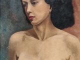 une image représentant un tableau d'une femme aux seins volumineux
