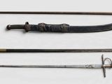 several different types of weapons are displayed on a white surface