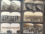 une vieille photo représentant un tas de vieilles photos de militaires