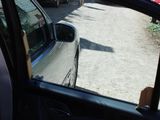 a dog that is sitting in the back seat of a car