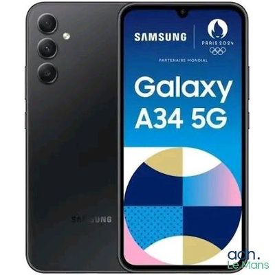 Samsung Galaxy A34 5G 64 Go noir
