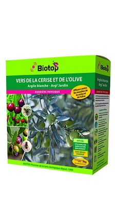 biotope près du cerisier et de l'olivier