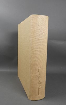 gros plan d'un livre posé sur une table à fond gris