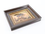 an image of a picture of a painting in a wooden frame