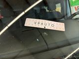 a sticker that says vauto on the side of a car