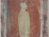 une image d'un tableau représentant une femme en robe blanche