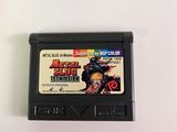 an image of a gameboy game with a picture of a man holding a gun