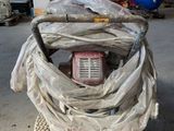 an image of a vehicle covered in plastic wrap