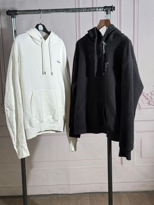 GMBH - TXTR - Lot de deux sweats homme en coton blanc et noi…