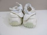 nike air prestofes white and green size 9