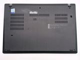the back of a laptop with the bottom panel removed