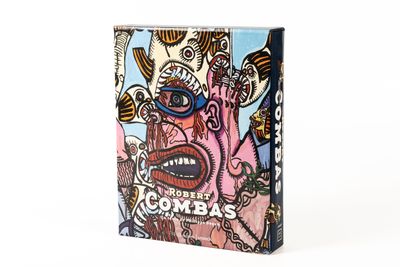 a close up of a box with a drawing on it