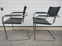 Dans le goût de Marcel BREUER. Paire de fauteuils à structur… (photo 2)