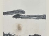 une image représentant un dessin en noir et blanc d'un plan d'eau