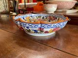 a bowl that is sitting on a table in a room