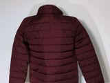 the back of a maroon jacket on a mannequin mannequin mannequin mannequin mannequin mannequin mannequin mannequin