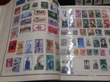 a book with a lot of stamps on it