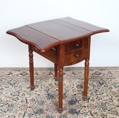 Table ovale 76 x 45 cm pied amovible hauteur 68 cm