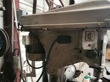 a machine that is sitting inside of a building