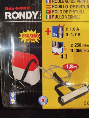 Lot de 6 rouleaux de peinture - fonctionne à pile
