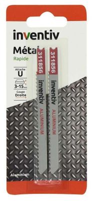 Lames métalliques Inventitiv, lot de 3