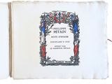 an open book with a picture of a parrot on it
