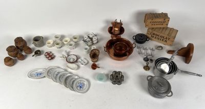 a lot of different items that are sitting on a table