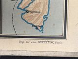 a picture of a picture of a map on the wall