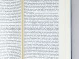 an open book that is sitting on top of a table