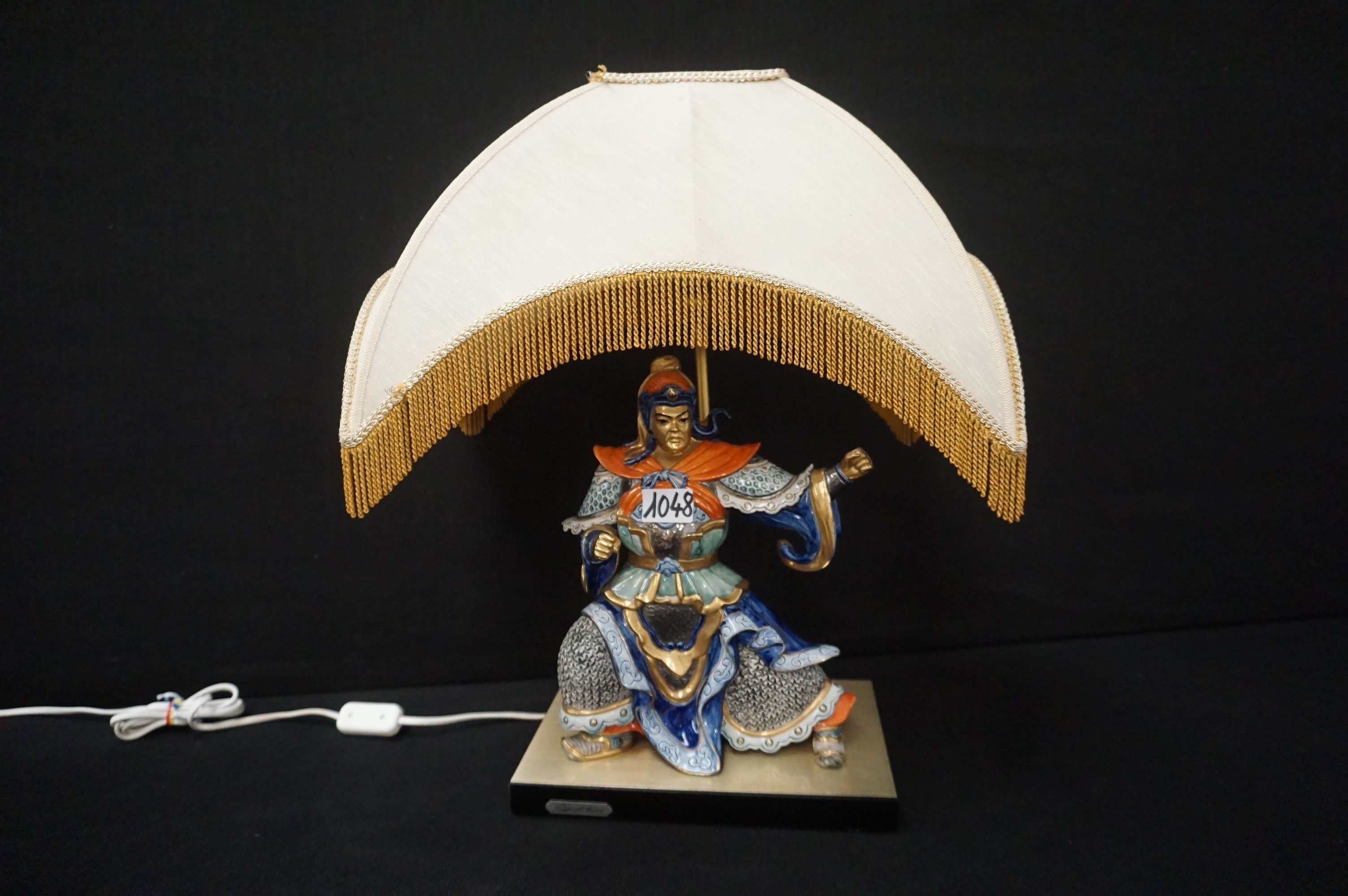 EDOARDO TASCA - lampe de table en porcelaine - « Samoerrai »…