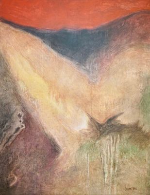 Jacques JOOS (1945-2021), " Composition IV " 2003, technique…