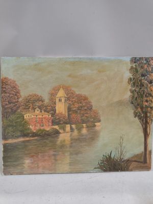 une image d'un tableau sur le mur d'une maison