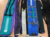 a lot of bags that are sitting on the floor