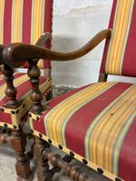 Paires de fauteuils, piètement tourné à entretoise - Garnitu… (photo 4)