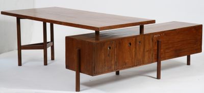 BUREAU À CAISSONS de Pierre JEANNERET (1896-1967)