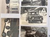 a book with pictures of old cars on it