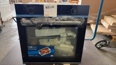 an image of a microwave that is sitting on a pallet