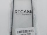 a close up of a plastic case with a barcode on it