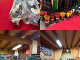 many different types of umbrellas on display in a store
